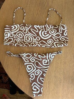 Stone fox swim bikini set